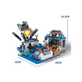 Minecraft-Inspired Fortress & Warden Building Set – 437 Pieces