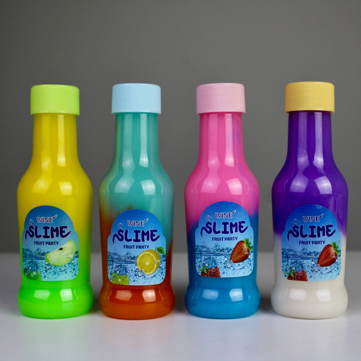 Slime Fruit Party – 2-Color Fruity Slime with Soft & Stretchy Texture
