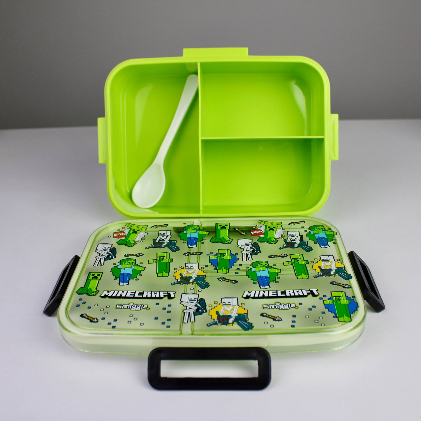 Smiggle Minecraft Lunch Box & Bottle Set – 680ml BPA-Free Bottle