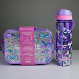 Smiggle Girly School Lunch Set – 750ml Lunch Box + 650ml Tritan Bottle