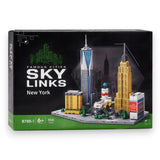 Sky Links Famous Cities New York – 555-Piece NYC Skyline Building Set
