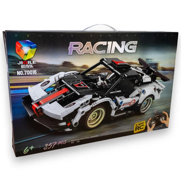 JIQILE Racing RC Car – 357-Piece Remote-Control Building Set