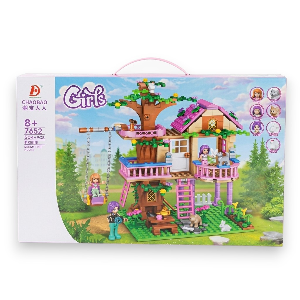Chaobao Dream Tree House – 504+ Piece Fantasy Building Set