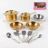 My Melody Kids Kitchen Cookware Set – 12-Piece Pretend Play Set