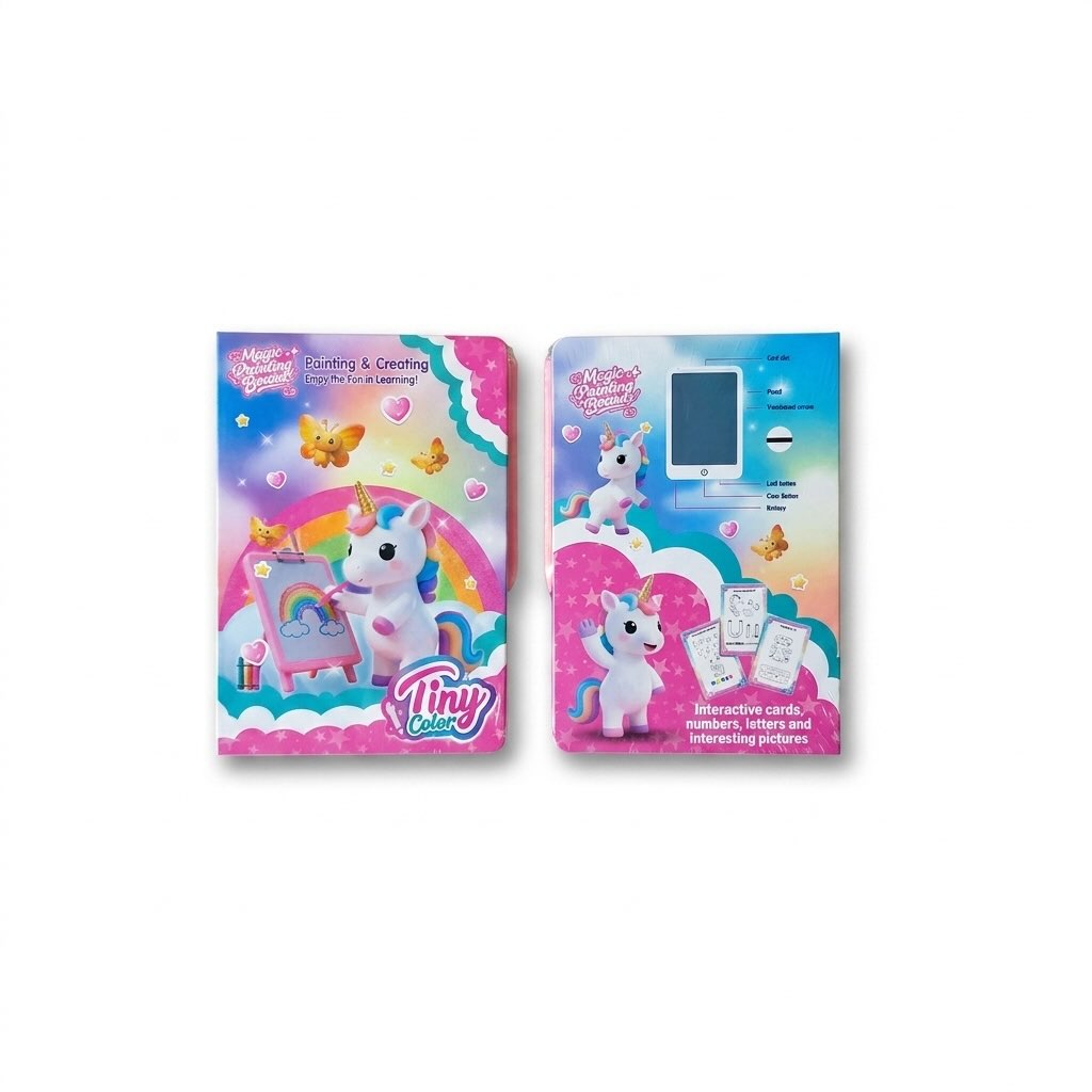 Magic Painting & Creating – Empyrean Unicorn LCD Drawing Board