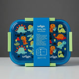 Smiggle Dinosaur Lunch Box & Water Bottle Set – 1270ml + 480ml