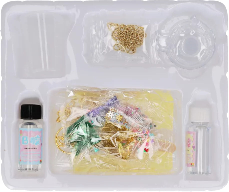 DIY Drop Glue Pendant – Crystal Pendant & Keychain Making Kit