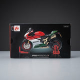 1:9 Ducati Panigale – Interactive Die-Cast Motorcycle Model with Light, Sound & Vapor Effects