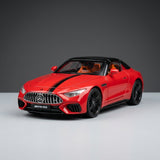 1:22 مرسيدس-AMG SL63 – نموذج سيارة مصبوب مع ضوء وصوت