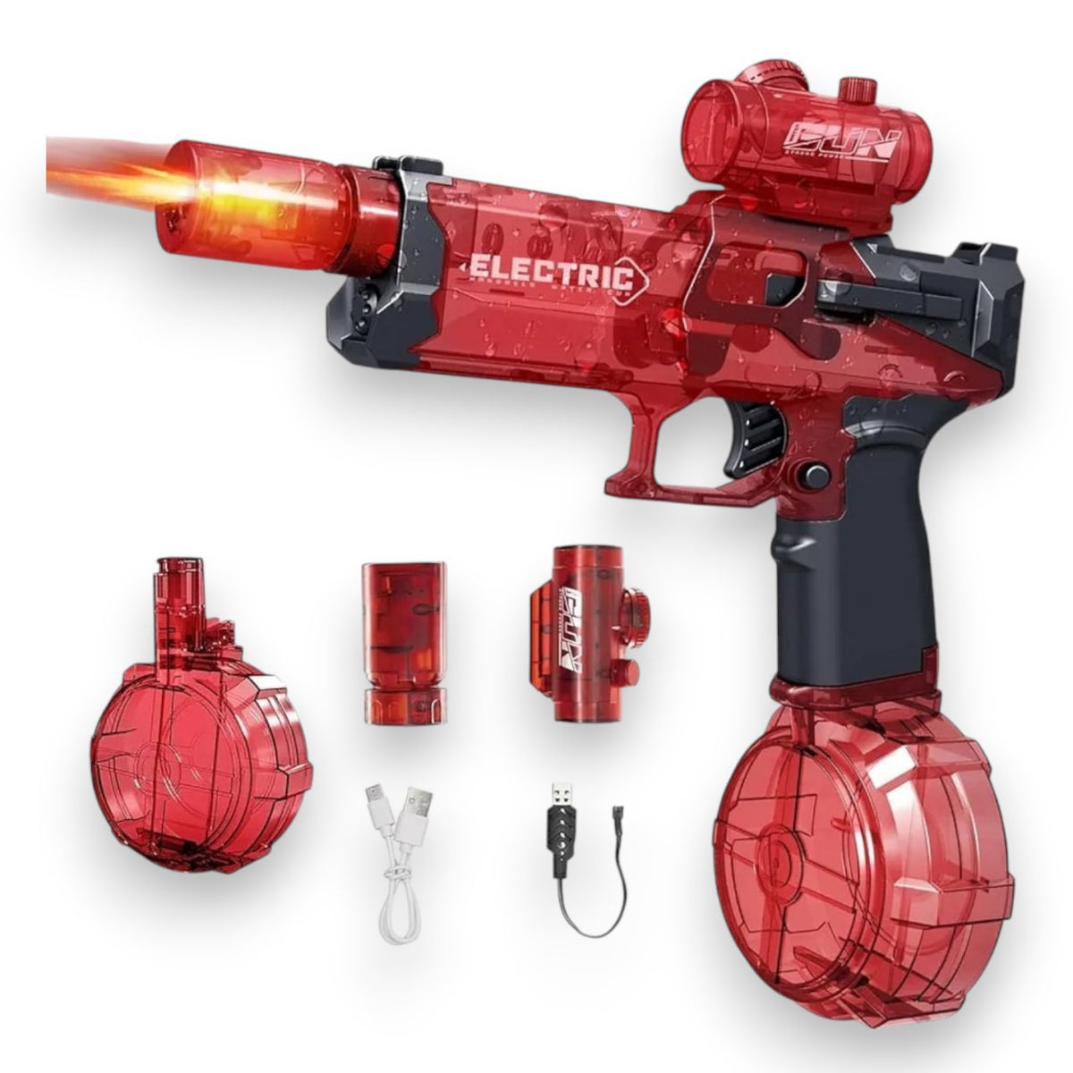 Electric Water Blaster – Rechargeable LED Water Blaster