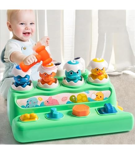 Pop Up Dinosaur Eggs – Interactive Learning Toy