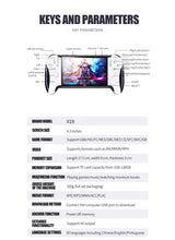 جهاز الألعاب المحمول GC X18 – شاشة 4.3 بوصة | أكثر من 10,000 لعبة كلاسيكية