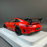 نموذج ويللي بورشه 911 GT3 RS المصبوب 1:18 - إصدار جي تي أوتوز (997)