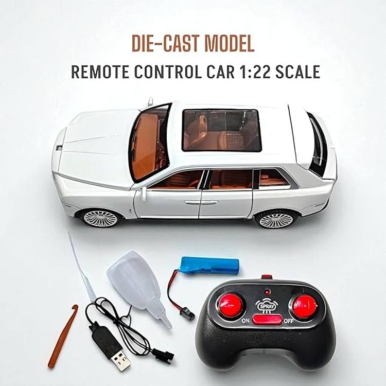 مجسم رولز رويس كولينان بالريموت كنترول – مقاس 1:22