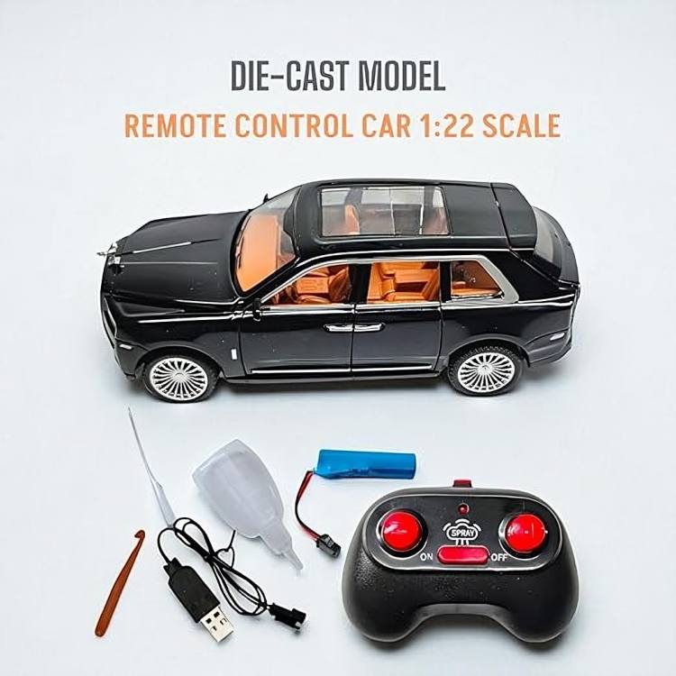 مجسم رولز رويس كولينان بالريموت كنترول – مقاس 1:22