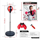 Kids Adjustable Boxing Stand Set