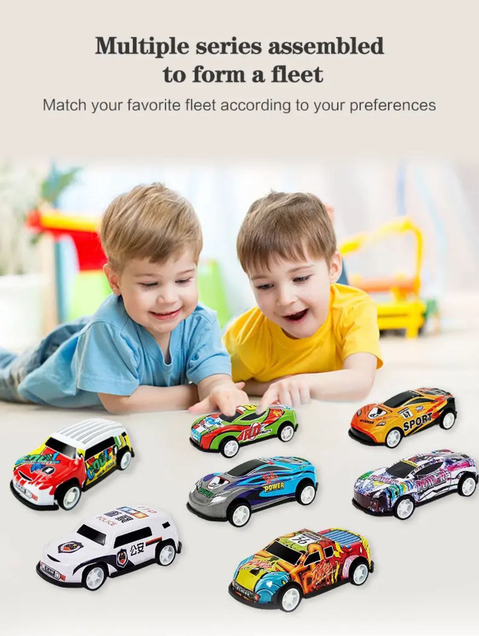 Special 20 Alloy Pull-Back Car Set