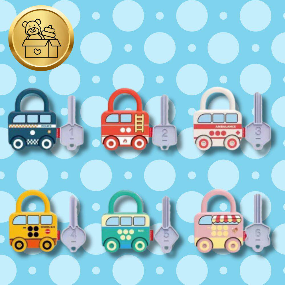 Kids Educational Lock and Key Set