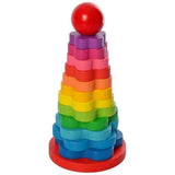 Wooden Montessori Flower Ring Stacker – Jumbo Size