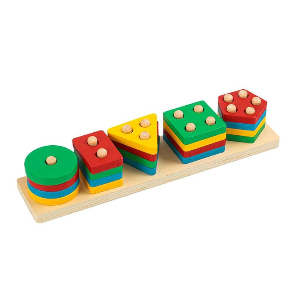 Geometric Shape Sorting Board