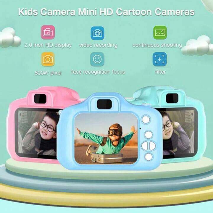Kids Digital Camera — Photo, Video & Games