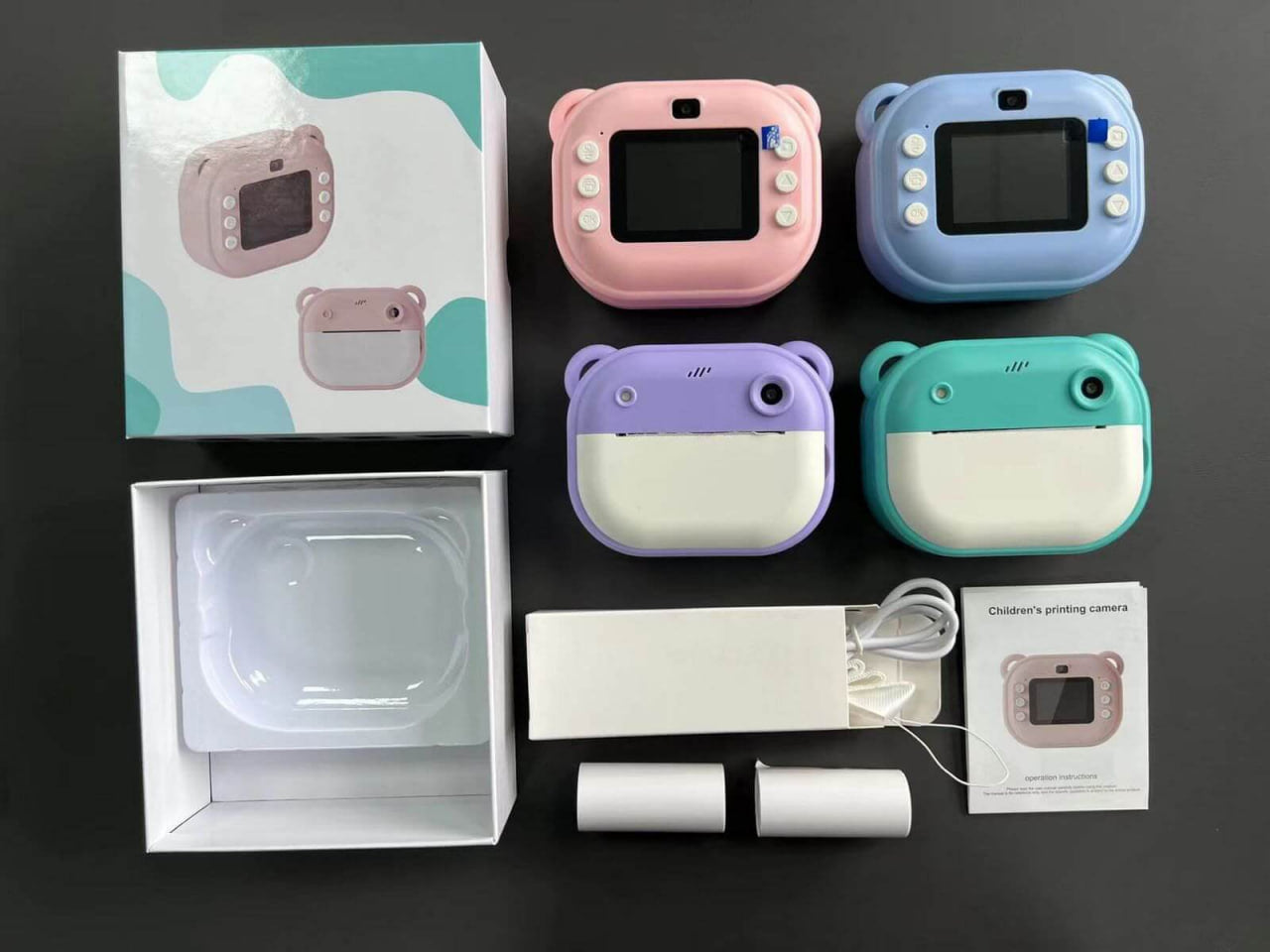 Kids Instant Print Camera — HD Photos & Videos
