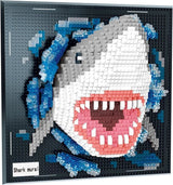 LEGO Deep Sea Overlord – 2166 Pieces | Ocean Shark 3D Display Building Set