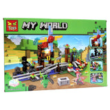ليجو MY WORLD – مجموعة ماينكرافت GT-157 | 433 قطعة | مغامرة وإضاءة LED