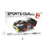 Peizhi 15008 – Sports Car Building Blocks Set | 8 Models | 57–62 Pieces Each