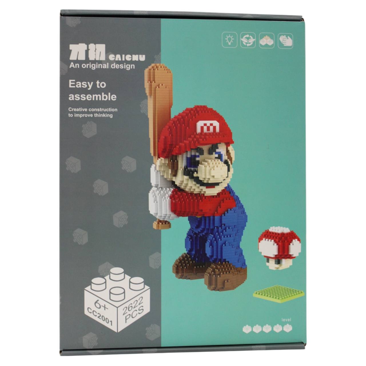 Super Mario Baseball 3D Mini Blocks Set (2622 Pieces)