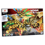 CHAOBAO Golden Destiny Dragon Building Set (850 Pieces)