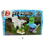 MY WORLD Minecraft Creeper Building Set (49 TO 56 Pieces)