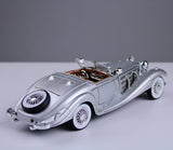 Mercedes Classic 500K 1:24 Scale Die-Cast Model Car