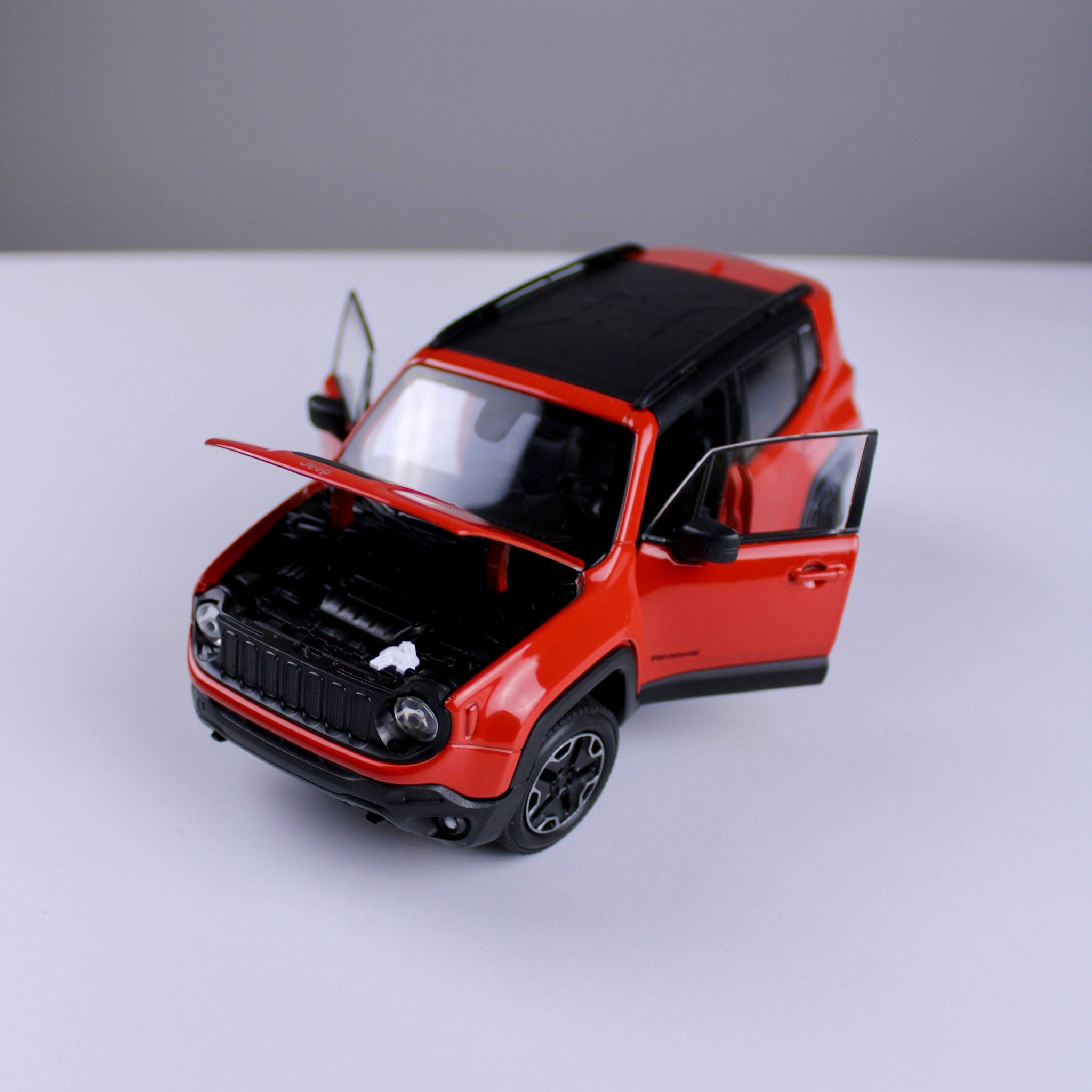 Jeep Renegade Trailhawk Die-Cast Model - orange