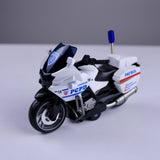 Police Motorcycle Toy – Metal Alloy