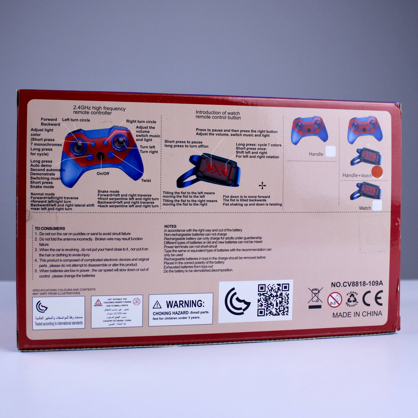 Twist Car Transforming RC Stunt Car