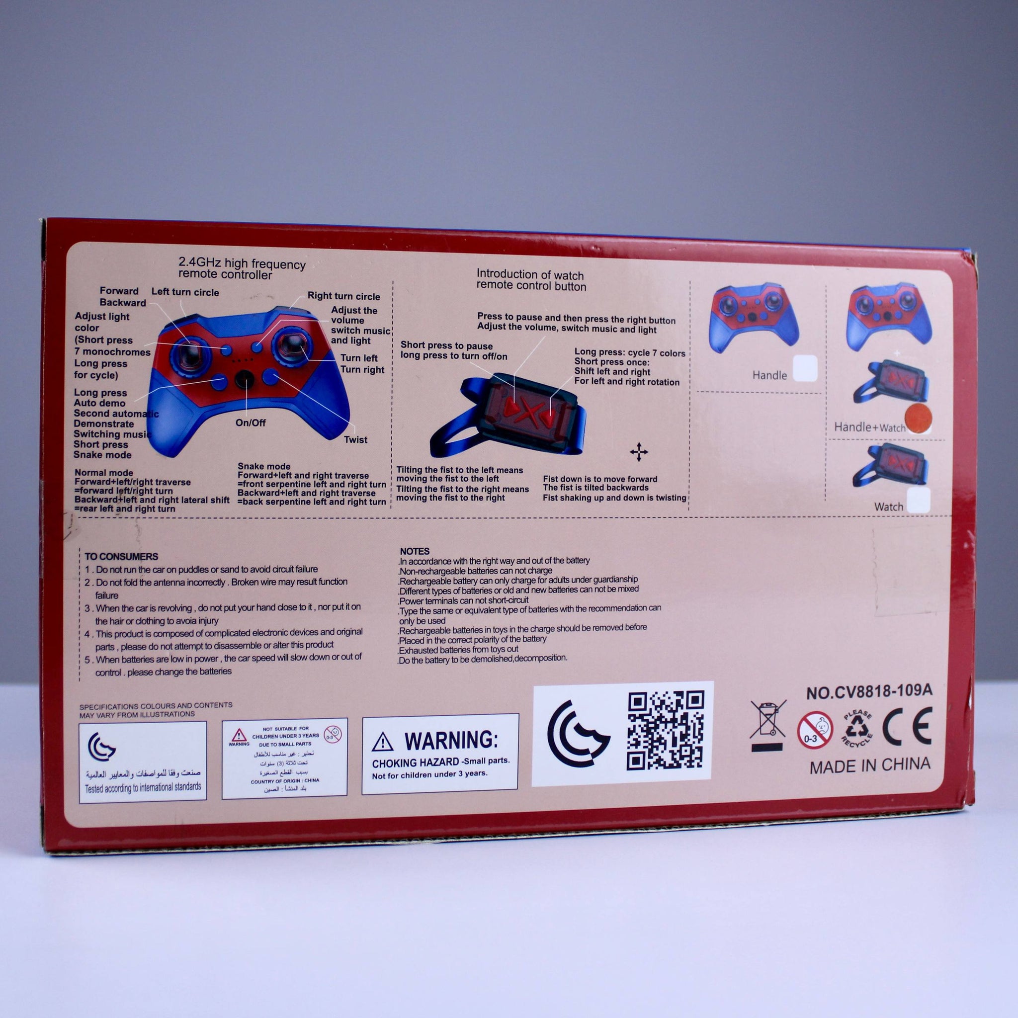 Twist Car Transforming RC Stunt Car