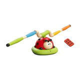 3-in-1 Musical Jump, Ring Toss & Rocket Launcher for Kids