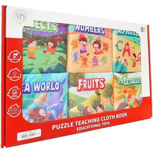 Soft Educational Cloth Book for Babies