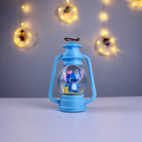 Oil-Style Character Lantern – Stitch & Corty