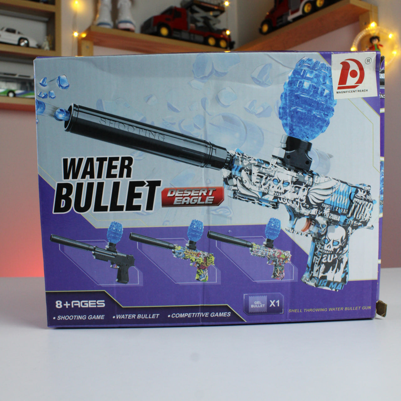 طقم مسدس رش كرات هلامية – لعبة أكشن خارجية