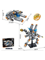 Engineering Morph Building Blocks Set – 673 Pieces