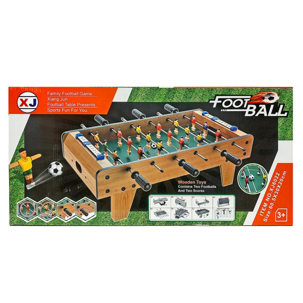Wooden Foosball Table Game – Family Fun & Competition