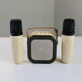 نظام كاريوكي محمول مع ميكروفون لاسلكي