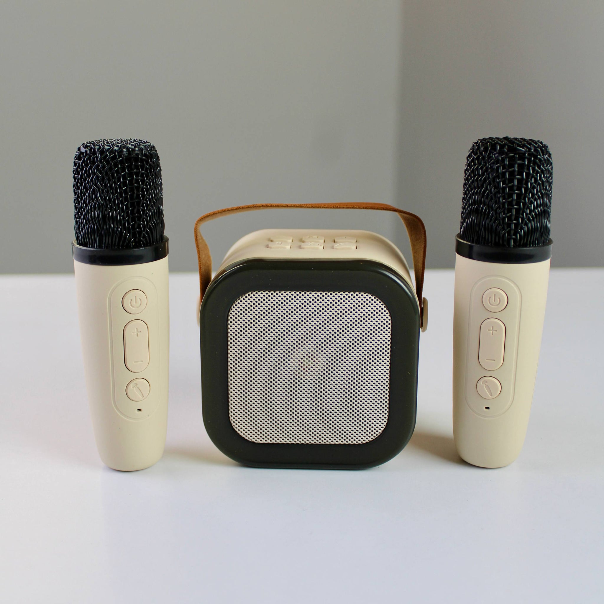 نظام كاريوكي محمول مع ميكروفون لاسلكي