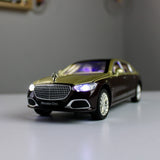 نموذج سيارة مرسيدس مايباخ 5680 المصبوبة – سيارة فاخرة (بمقياس 1:24)