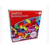 مجموعة مكعبات بناء 500 قطعة – لعبة إبداعية تعليمية للأطفال