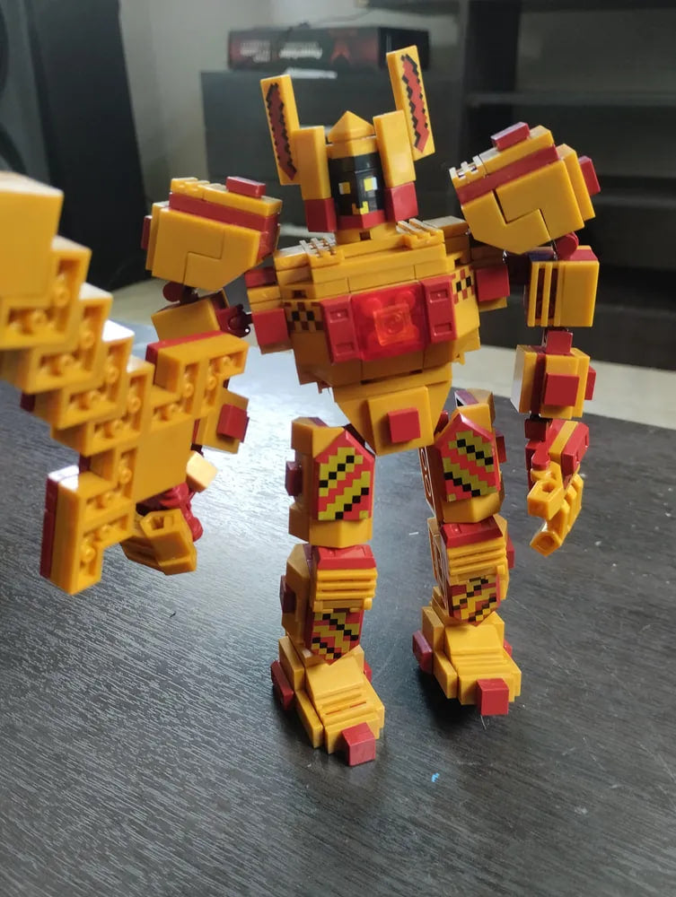 My World Robot Building Set – 437 Pieces for Kids Creative Play