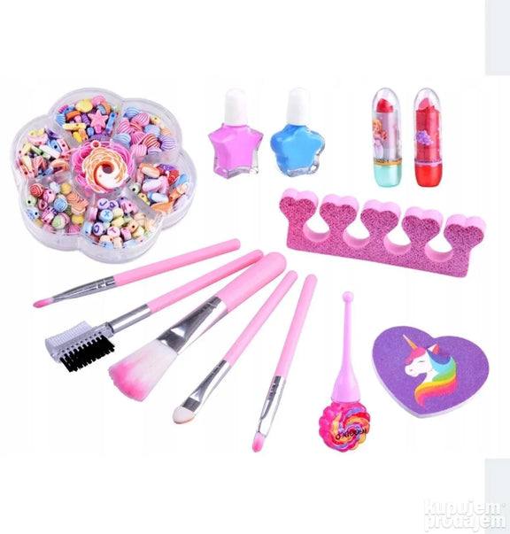 صندوق الأعمال اليدوية للمكياج والمجوهرات على شكل يونيكورن