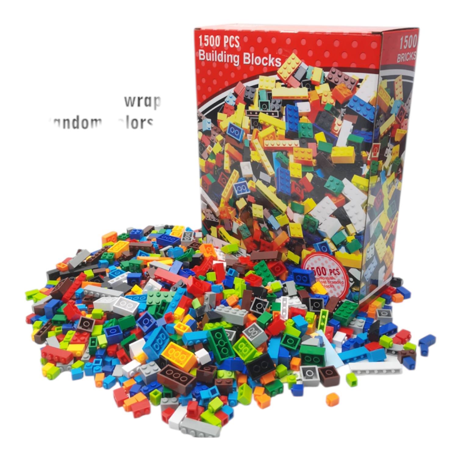 Naundicent Reach Building Blocks – 1500 Pieces